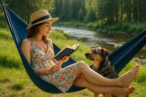 Campingurlaub im Sommer